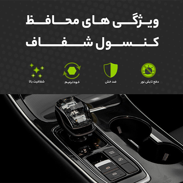 برچسب محافظ مانیتور و کنسول خودرو مولتی نانو مدل X-F1T مناسب برای بهمن Fidelity Prestige مجموعه 18 عددی