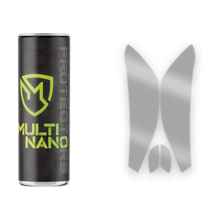 برچسب محافظ چراغ جلو خودرو شفاف مولتی نانو مدل X-H1T مناسب برای فولکس واگن T-Roc 2025 مجموعه 4 عددی
