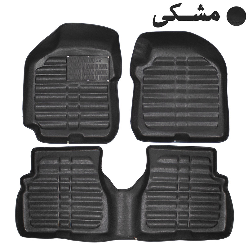 کفپوش سه بعدی خودرو مدل A-h مناسب برای کوییک S