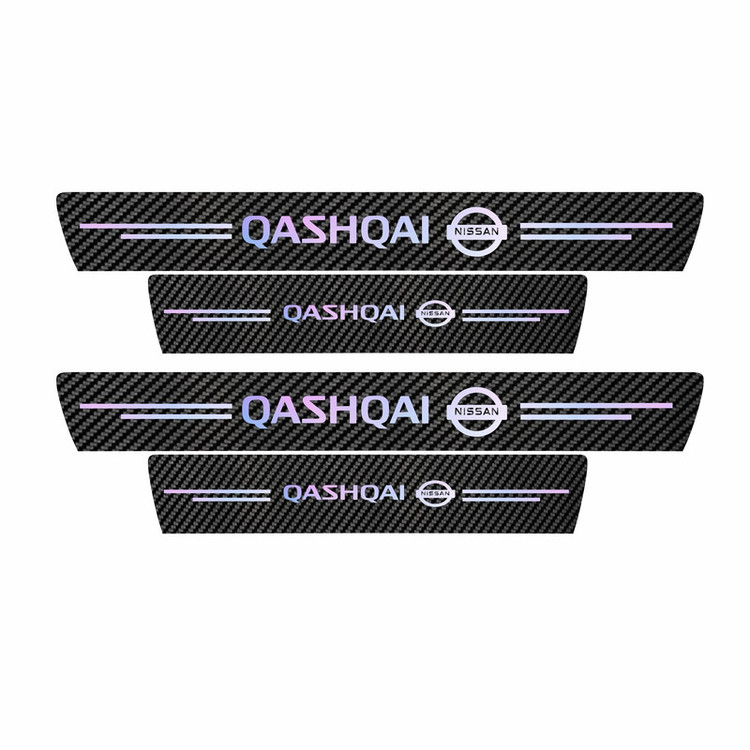 برچسب پارکابی خودرو سولگی مدل کربن کد J25 مناسب برای Gashgai بسته 4 عددی