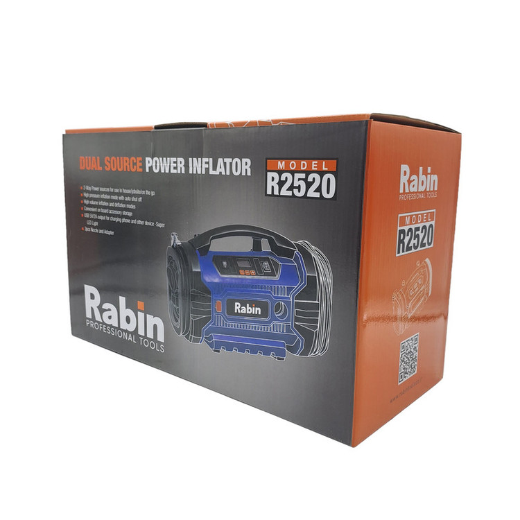 کمپرسور فندکی برقی و دمنده رابین مدل R2520