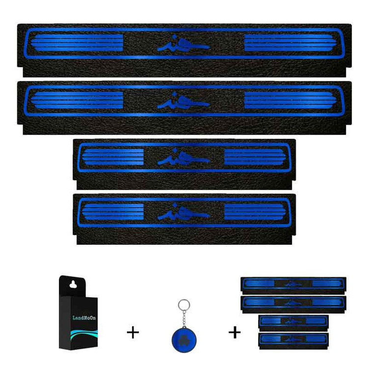 برچسب پارکابی خودرو لندمون کد LM248 MB مناسب برای سهند مجموعه 4 عددی به همراه جا کلیدی