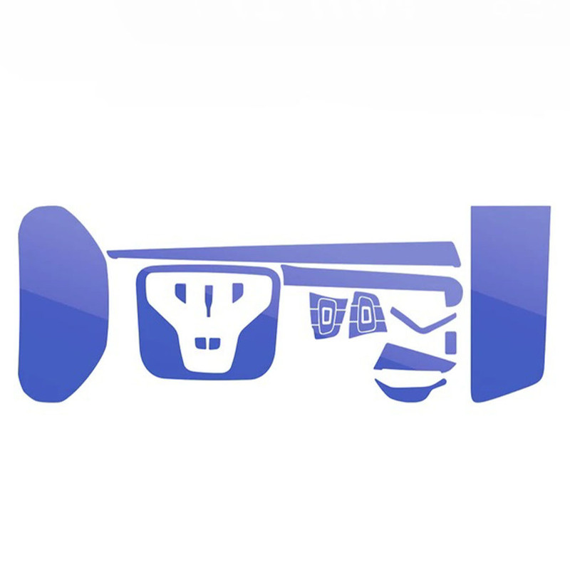 گلس محافظ مانیتور و کنسول خودرو چیکال مدل V-264 مناسب برای ام وی ام ایکس 33 کراس دنده ای مجموعه 16 عددی