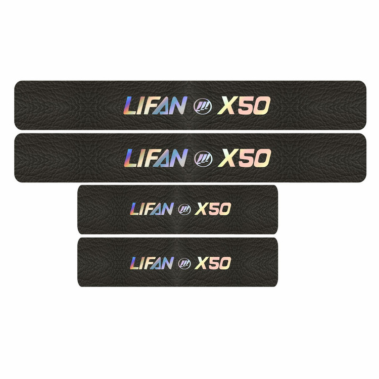 برچسب پارکابی خودرو استریت اسپرت کد S20 مناسب برای لیفان X50 مجموعه 4 عددی