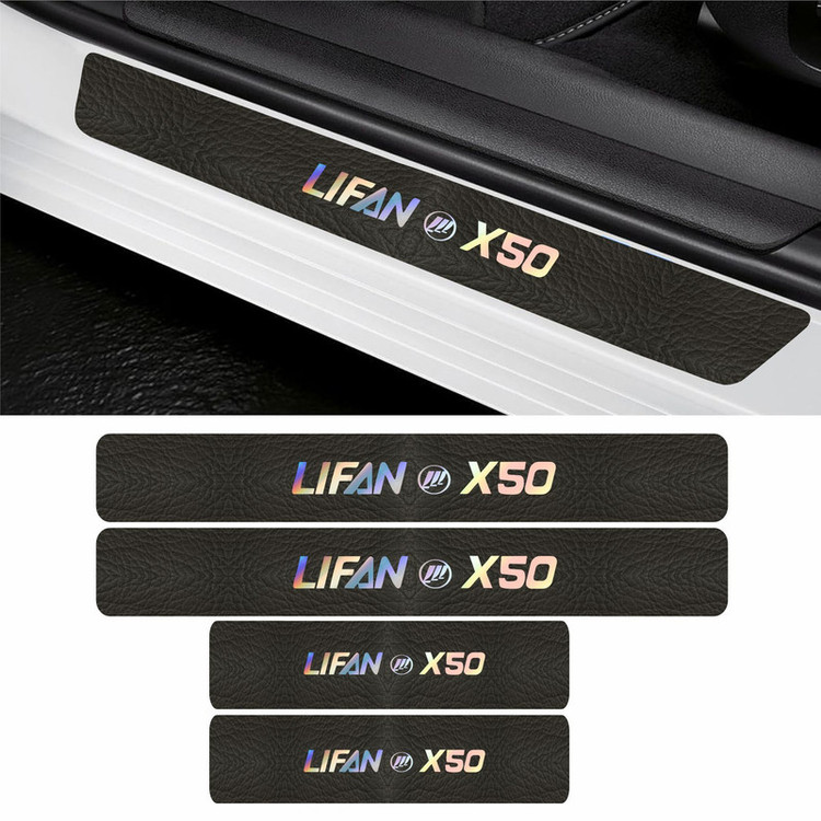 برچسب پارکابی خودرو استریت اسپرت کد S20 مناسب برای لیفان X50 مجموعه 4 عددی