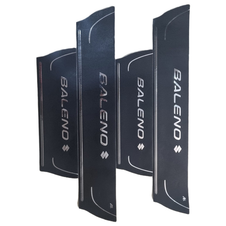 برچسب پارکابی خودرو امیران اسپرت طرح چرم کد 2025084 مناسب برای سوزوکی بالنو مجموعه 4 عددی