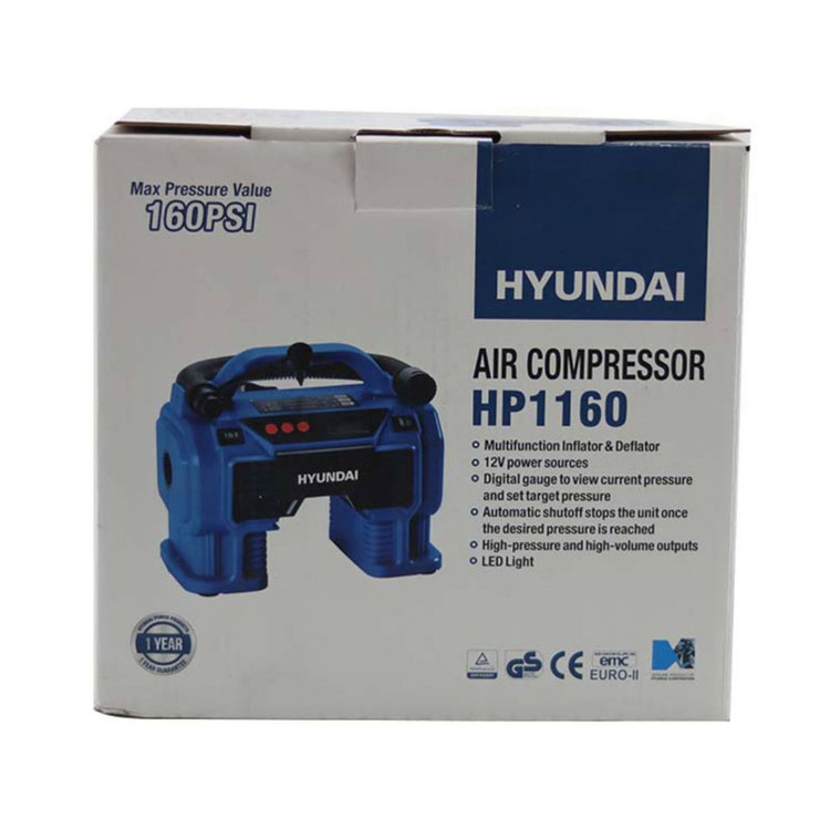 کمپرسور هوا فندکی هیوندای مدل HP1160