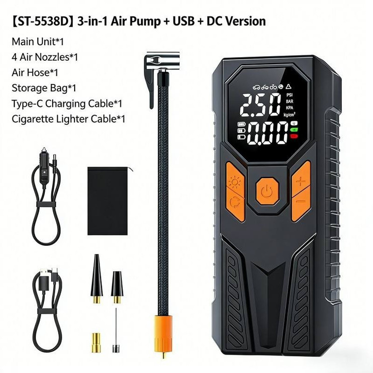 کمپرسور هوا شارژی 100 وات سویتو مدل ST-5538D