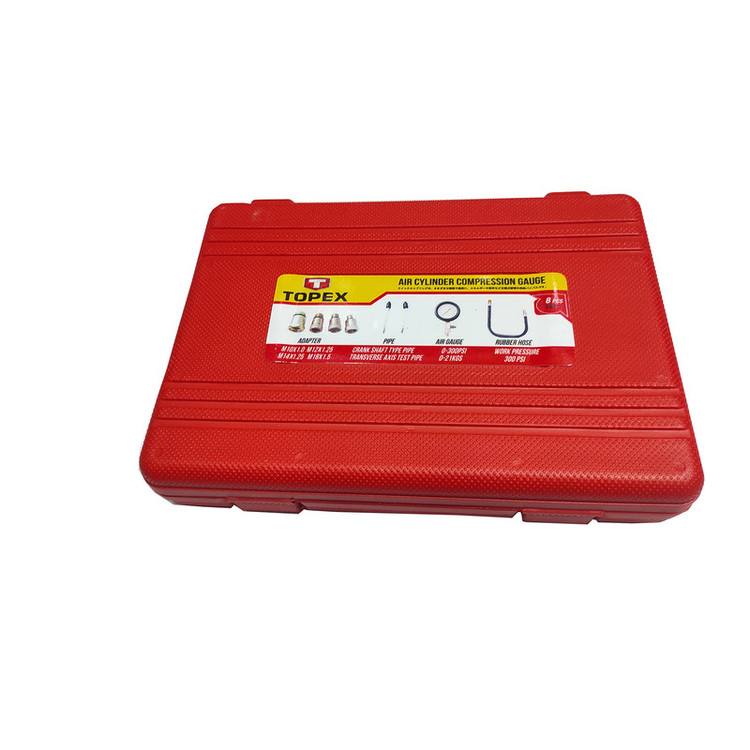دستگاه کمپرس سنج سیلندر تاپکس مدل SMT-TOPEX-7001-COMOERESSION TESTER SETمجموعه 8عددی