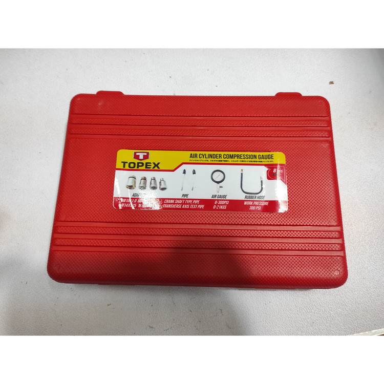 دستگاه کمپرس سنج سیلندر تاپکس مدل SMT-TOPEX-7001-COMOERESSION TESTER SETمجموعه 8عددی