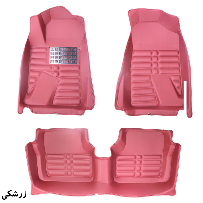 کفپوش پنج بعدی خودرو زرین فرش مدل A.M مناسب برای پژو 405