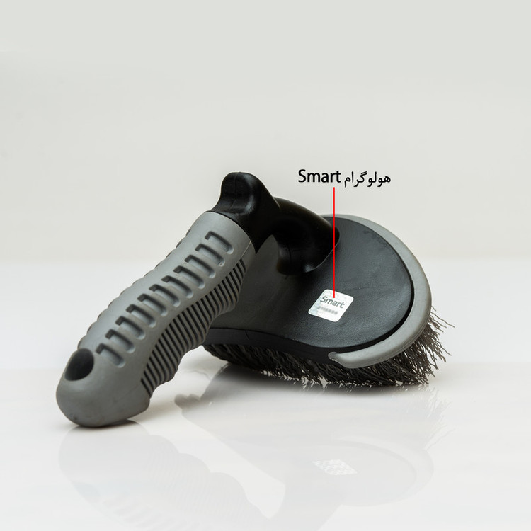برس لاستیک شوی اسمارت مدل MK Wheel Brush سایز 17*13 سانتیمتر