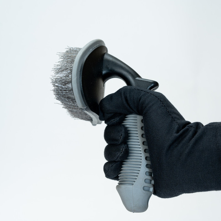 برس لاستیک شوی اسمارت مدل MK Wheel Brush سایز 17*13 سانتیمتر