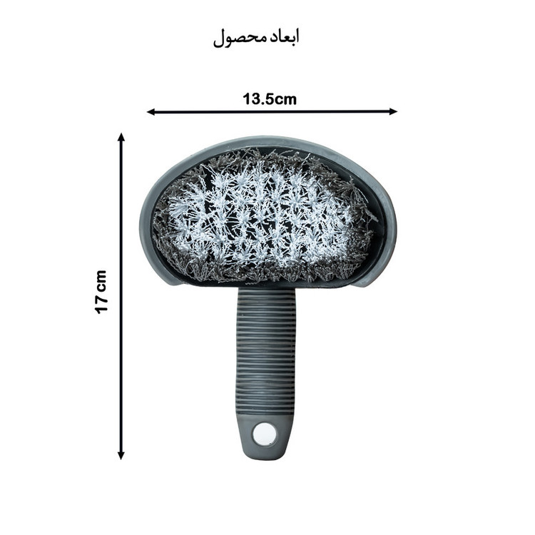 برس لاستیک شوی اسمارت مدل MK Wheel Brush سایز 17*13 سانتیمتر