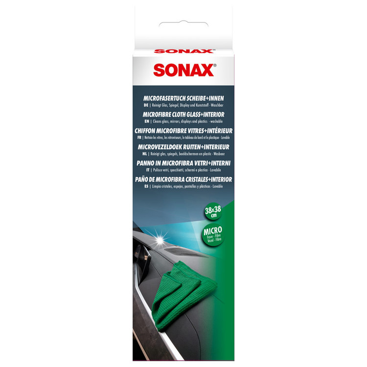 دستمال شیشه خودرو سوناکس مدل میکروفایبر کد 498400