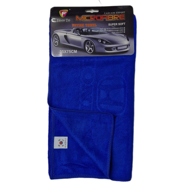 دستمال خشک کن بدنه خودرو فیور مدل Drying Towel سایز 75×35 سانتی متر