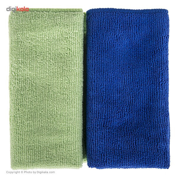 دستمال مایکروفایبر اف سی پی مدل 2 Pcs