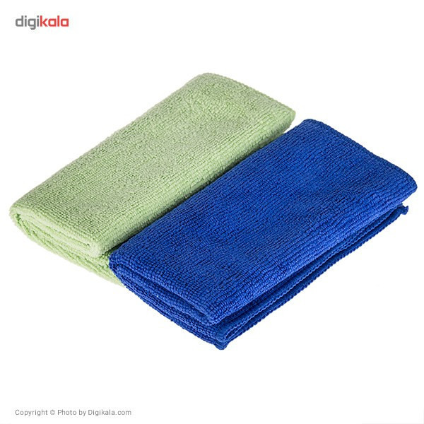 دستمال مایکروفایبر اف سی پی مدل 2 Pcs
