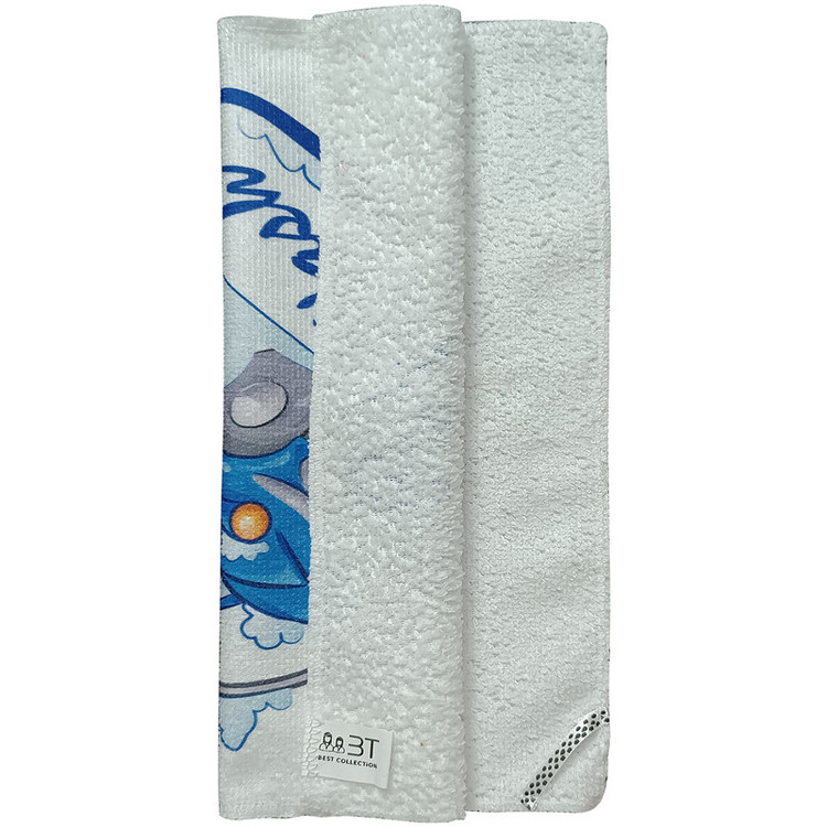 دستمال نظافت بی تی خودرو مدل میکروفایبر طرح ماشین کد 30x30W206 بسته 2 عددی