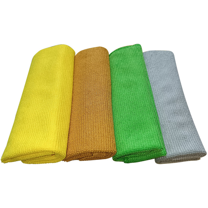 دستمال نظافت خودرو بی تی مدل نانو کد 25x25 بسته 4 عددی