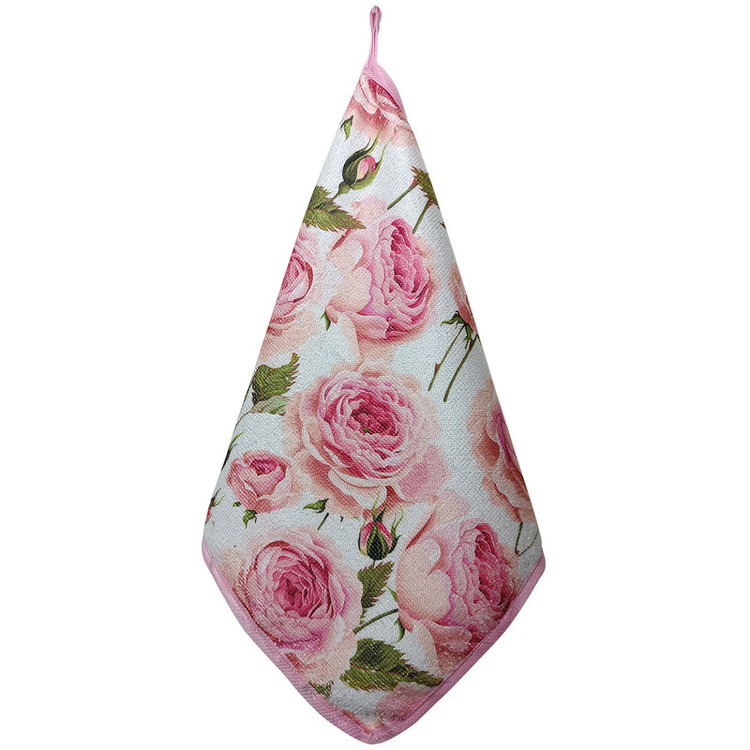 دستمال نظافت خودرو بی تی مدل رز لوکس کد 30x30 بسته 2 عددی