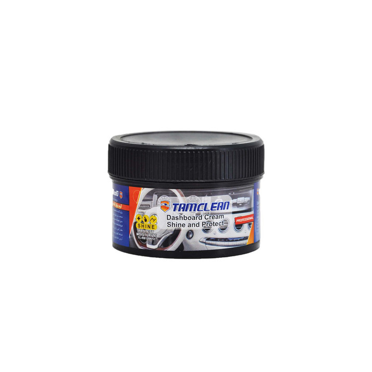ژل واکس داشبورد خودرو تام کلین مدل TC-RB120N72 حجم 100 میلی لیتر
