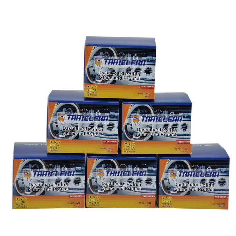 ژل واکس داشبورد خودرو تام کلین مدل TC-RB120N72 حجم 100 میلی لیتر