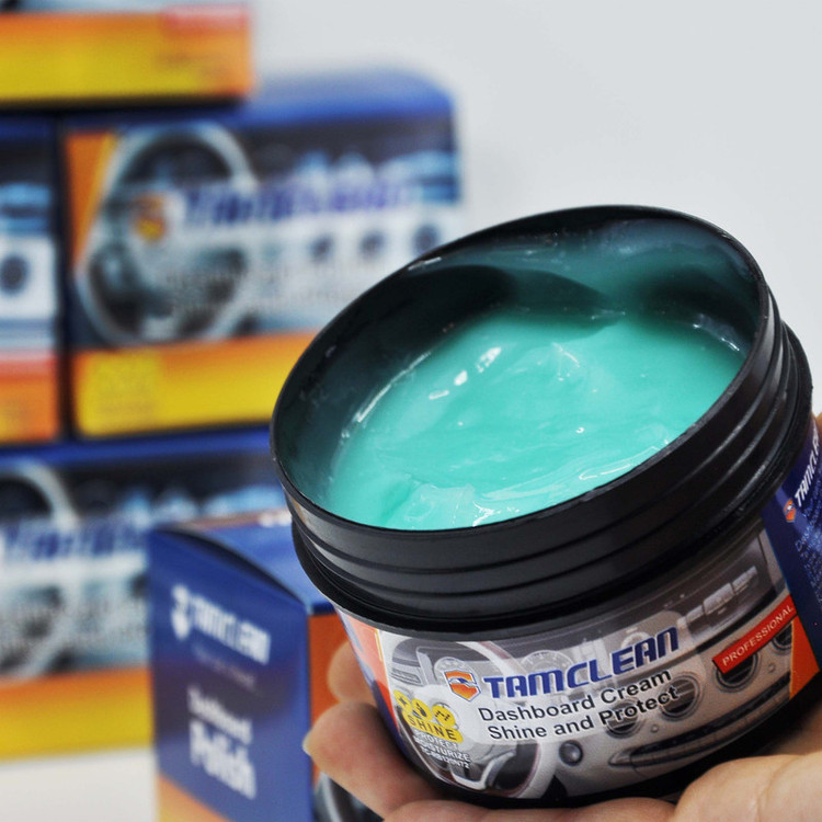 ژل واکس داشبورد خودرو تام کلین مدل TC-RB120N72 حجم 100 میلی لیتر