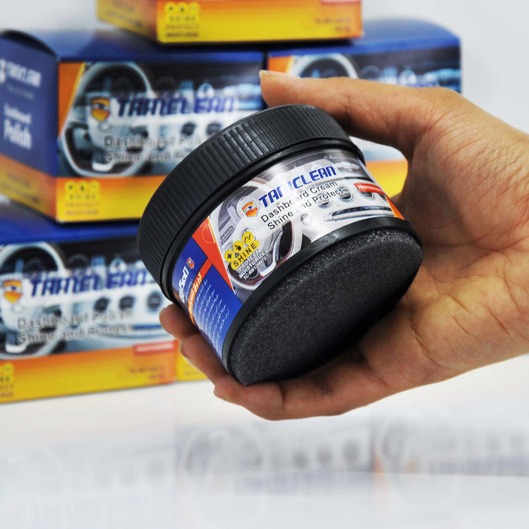 ژل واکس داشبورد خودرو تام کلین مدل TC-RB120N72 حجم 100 میلی لیتر