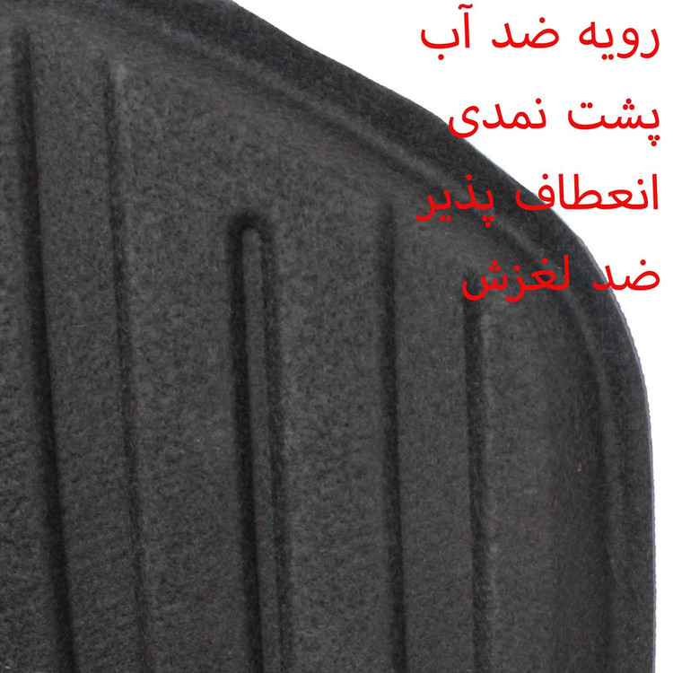 کفپوش سه بعدی صندوق خودرو مدل نگین مناسب برای دیگنیتی