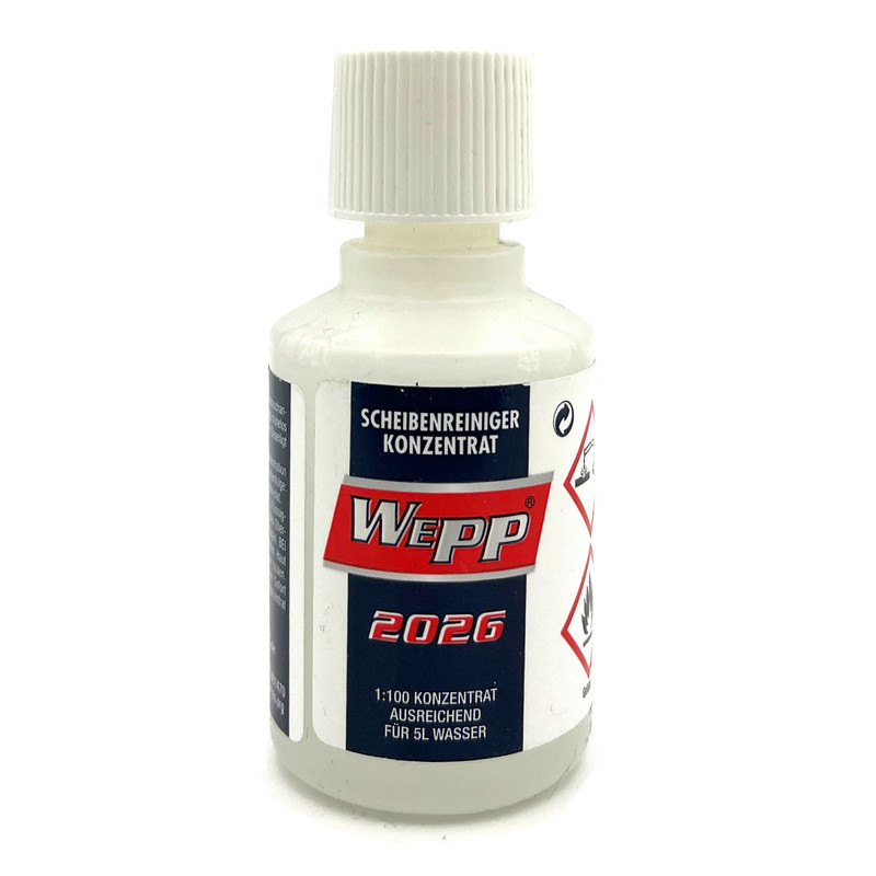 شیشه شوی غلیط خودرو وپ مدل 2026 حجم 50 میلی لیتر