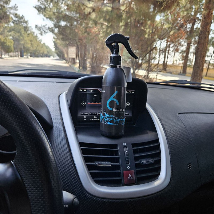 اسپری خوشبو کننده و شیشه شور اتومبیل سیکس مدل Glass Cleaner با رایحه ویکتوریا سکرت بومشل حجم 270 میلی لیتر