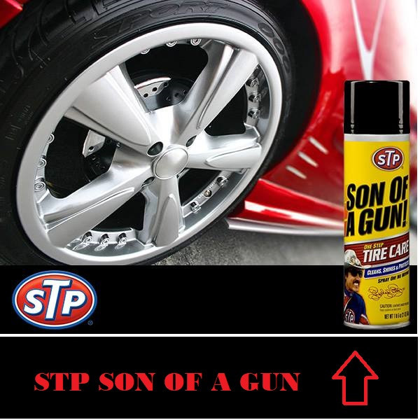 اسپری تمیز کننده لاستیک خودرو اس تی پی کد stp3 حجم 650 میلی لیتر بسته 3 عددی