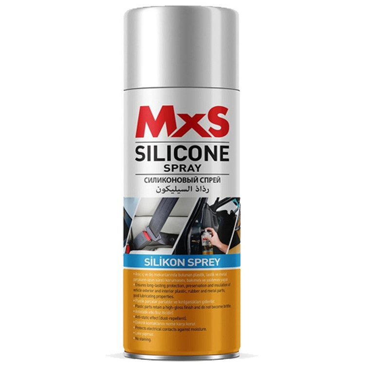 اسپری محافظ سیلیکون ام ایکس اس مدل Silikon حجم 400 میلی لیتر