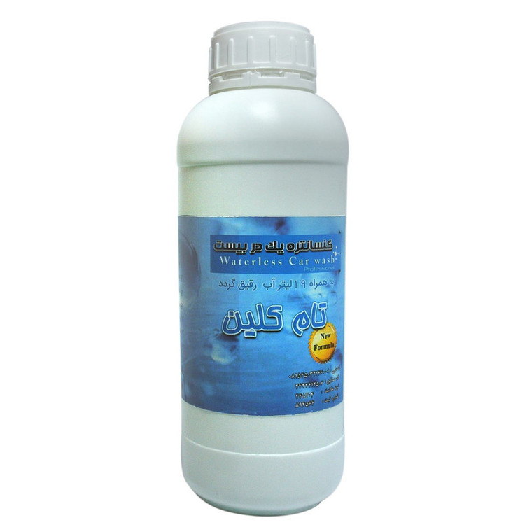 محلول کنسانتره شیشه شوی خودرو تام کلین مدل TC-100020WS حجم 1 لیتر