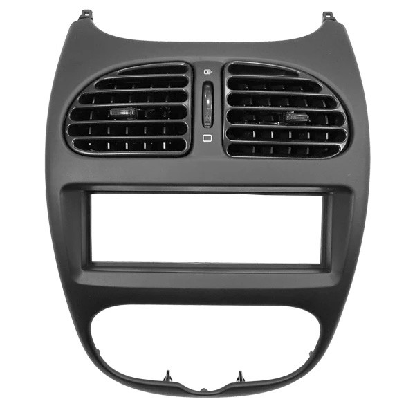 قاب ضبط و دریچه هواکش وسط داشبورد قطعه سازان کبیر مدل PANEL-206-30327 مناسب برای پژو 206