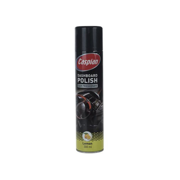 اسپری پولیش داشبورد خودرو کاسپین مدل لیمو حجم 300 میلی لیتر بسته چهار عددی