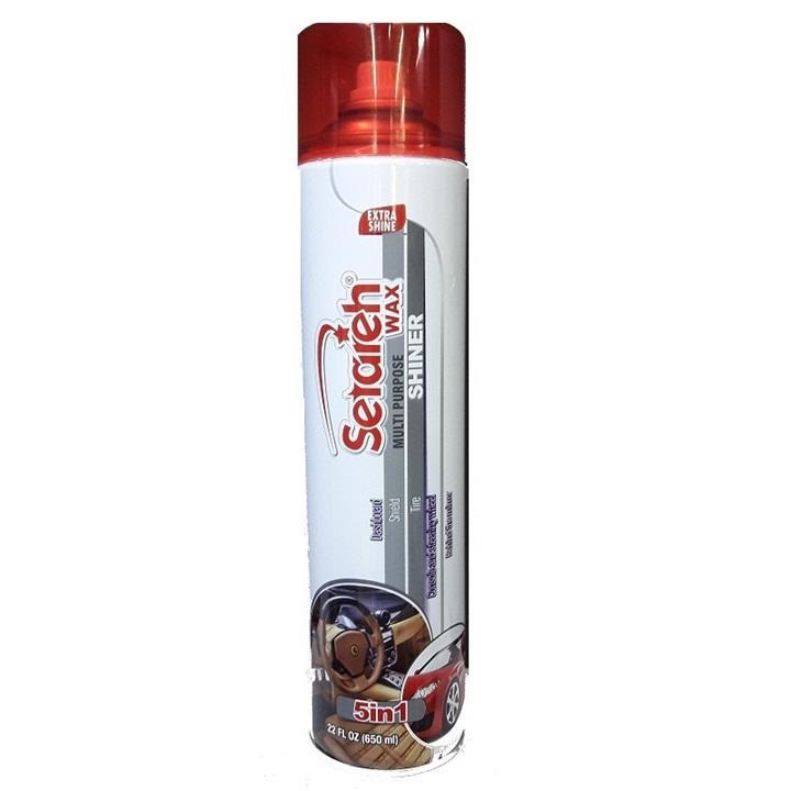 اسپری واکس خودرو واکس ستاره مدل همه کاره حجم 650 میلی لیتر