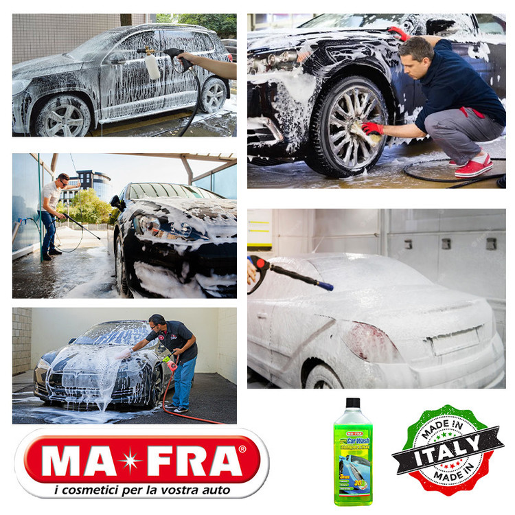 شامپو براق کننده بدنه خودرو مفرا مدل Mafra Pro Plus حجم 1000 میلی لیتر