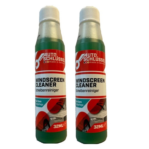 محلول شیشه شوی خودرو اتو اشلوسل مدل WINDSCREEN CLEANER حجم 32 میلی لیتر بسته 2 عددی
