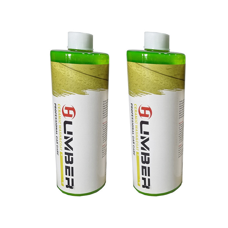 شامپو کارواش سرامیک بدنه خودرو هامبر مدل Foam 125 Ceramic حجم 1000 میلی لیتر مجموعه 2 عددی