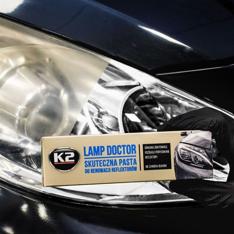 کرم پولیش احیای چراغ خودرو کیتو مدل LAMP DOCTOR L3050 وزن ۶۰ گرم