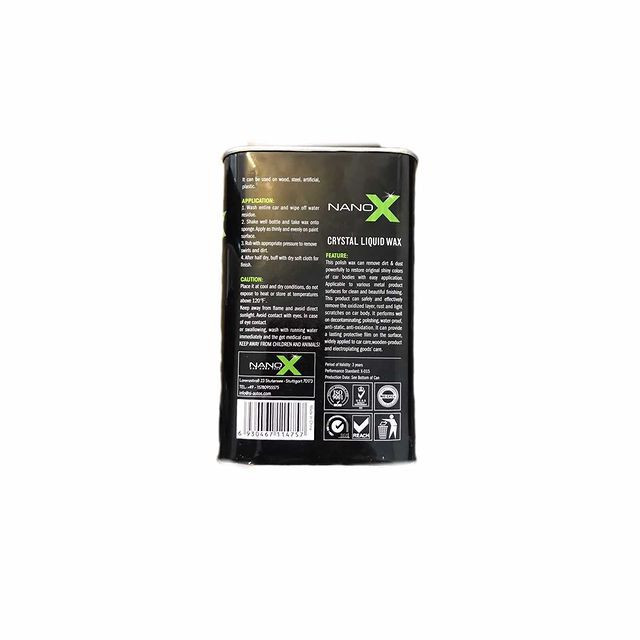 واکس بدنه خودرو نانو ایکس مدل X015 حجم 473 میلی لیتر مجموعه 6 عددی