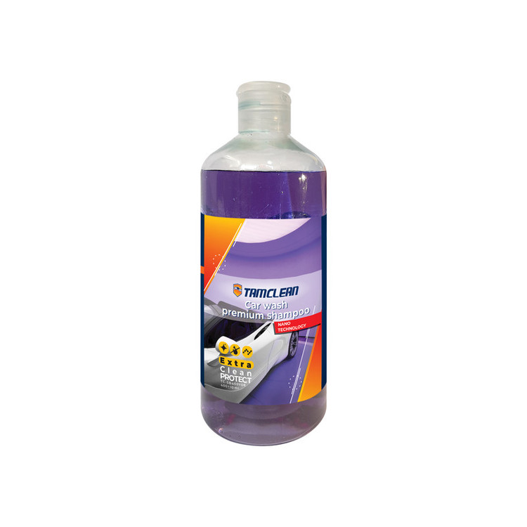 شامپو تمیزکننده بدنه خودرو تام کلین مدل پریمیوم TC-SB400Y08حجم 400 میلی لیتر بسته 4 عددی