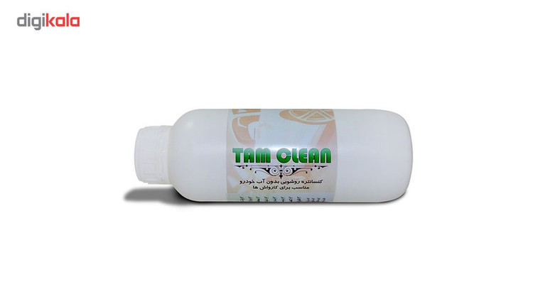 محلول کنسانتره کارواش بدون آب تمام سطوح تام کلین مدل TC-1000asc حجم 1 لیتر