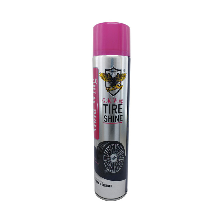 اسپری براق کننده تایر گلدوینگ مدل Tire Shine حجم 700 میلی لیتر