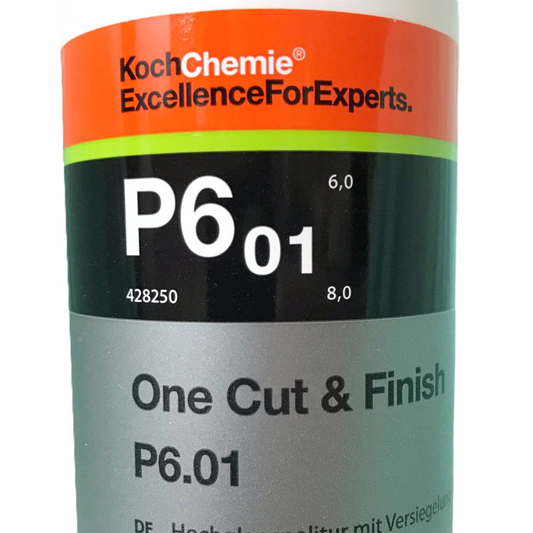 پولیش زبر تک مرحله ای کخ شیمی مدل One Cut & Finish P6.01 حجم 1 لیتر