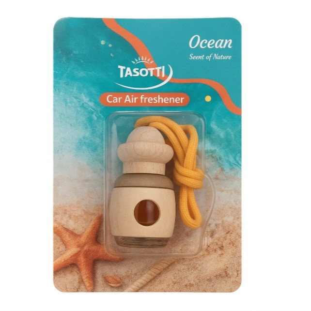 خوشبوکننده خودرو تاسوتی مدل فانوس با رایحه Ocean حجم 7 میلیلیتر