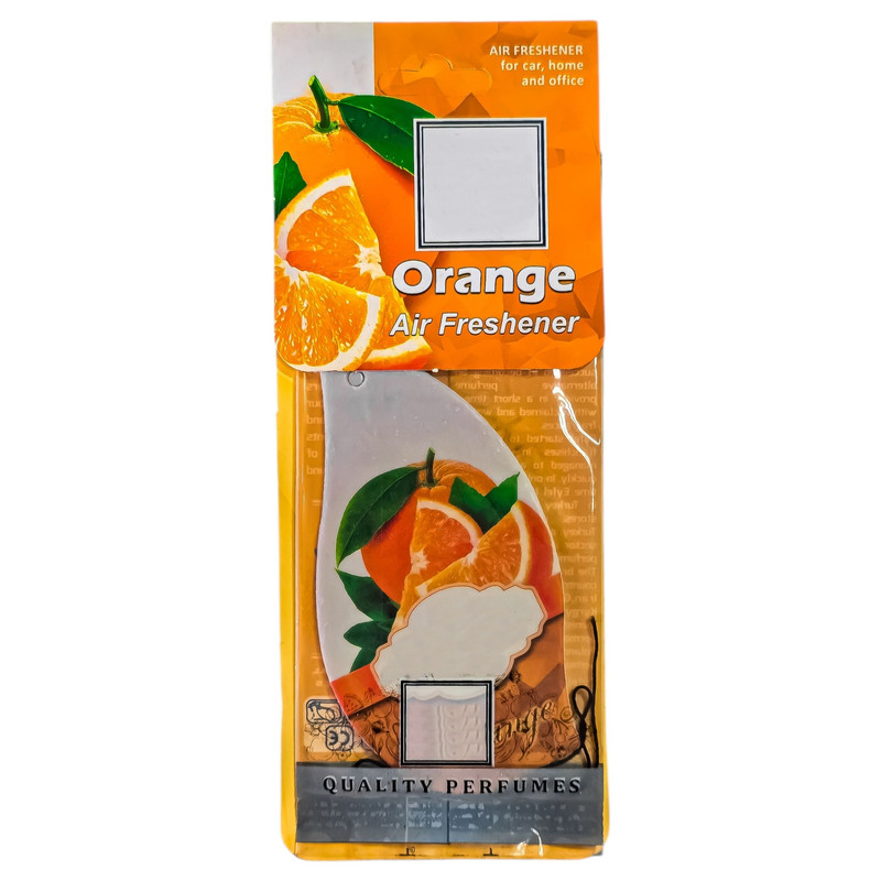 خوشبوکننده کارتی خودرو فورس مدل Orange با رایحه پرتقال