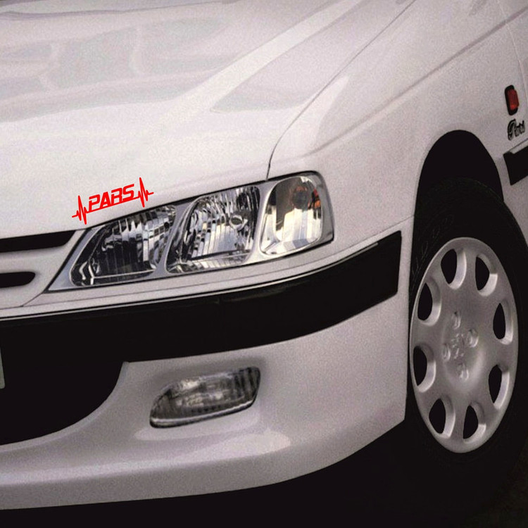 برچسب بدنه خودرو طرح ضربان قلب PARS کد MT-R408 مناسب برای پارس